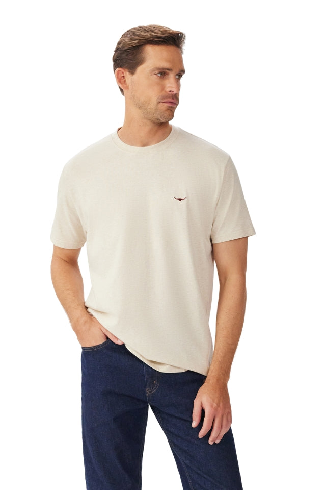 Parson T-Shirt - Almond