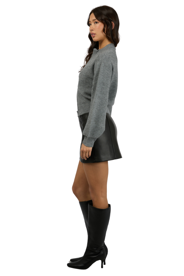 Peyton Zip Thru Knit