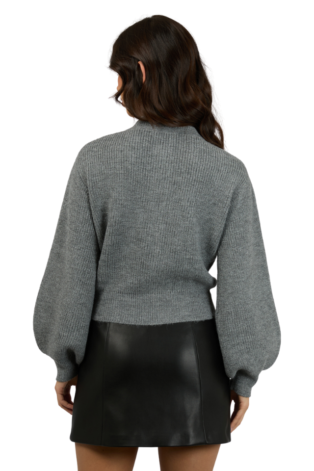 Peyton Zip Thru Knit