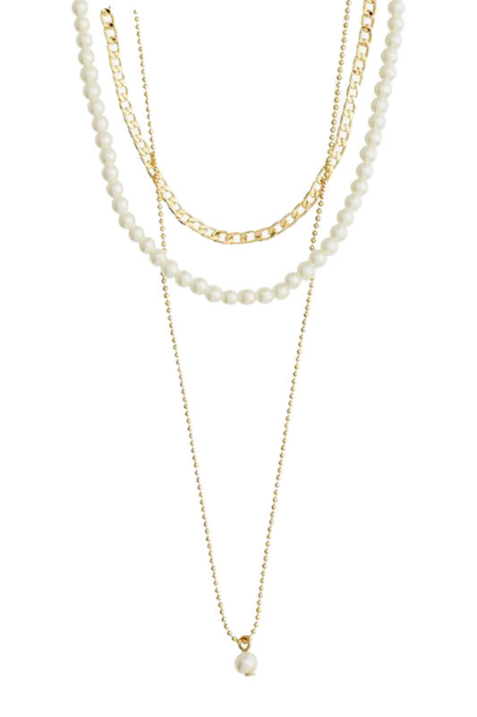 Baker Necklace 3 in 1 - Gold Plated