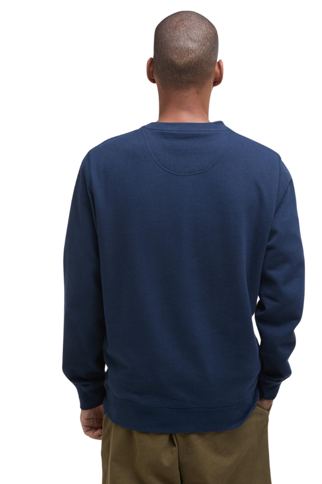 Pique Applique Crew Sweatshirt