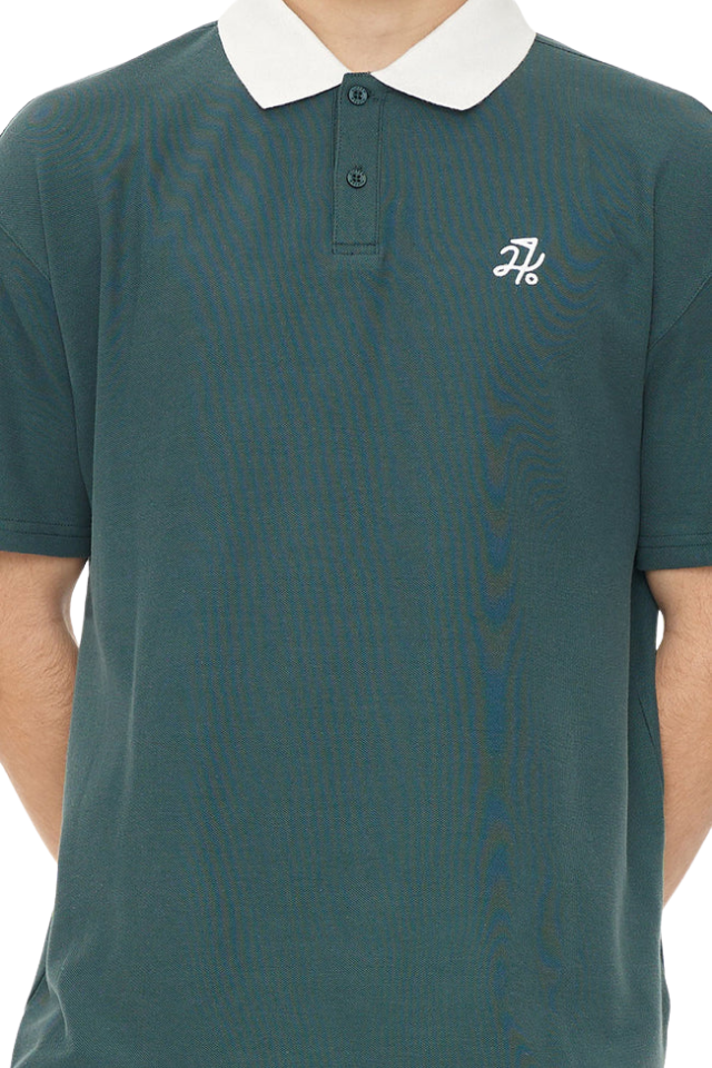 Pique SS Polo - Golf Green