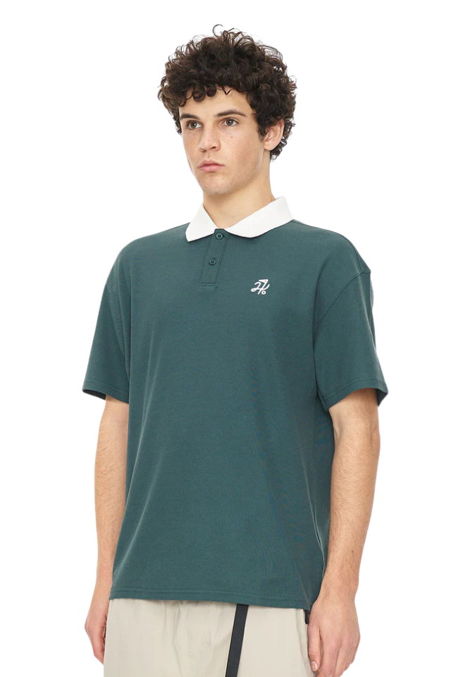 Pique SS Polo - Golf Green