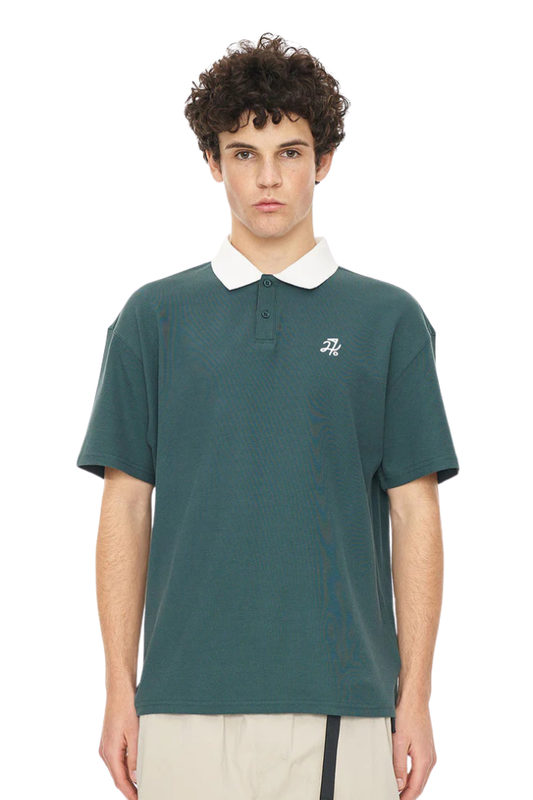 Pique SS Polo - Golf Green