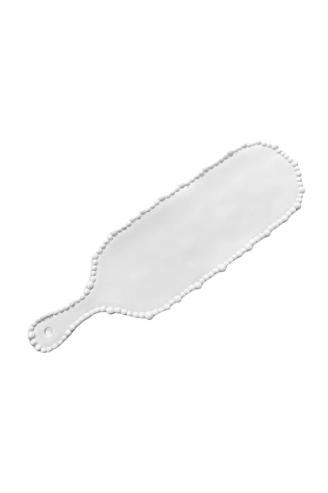 Pearl Melamine Platter - Handle 42cm