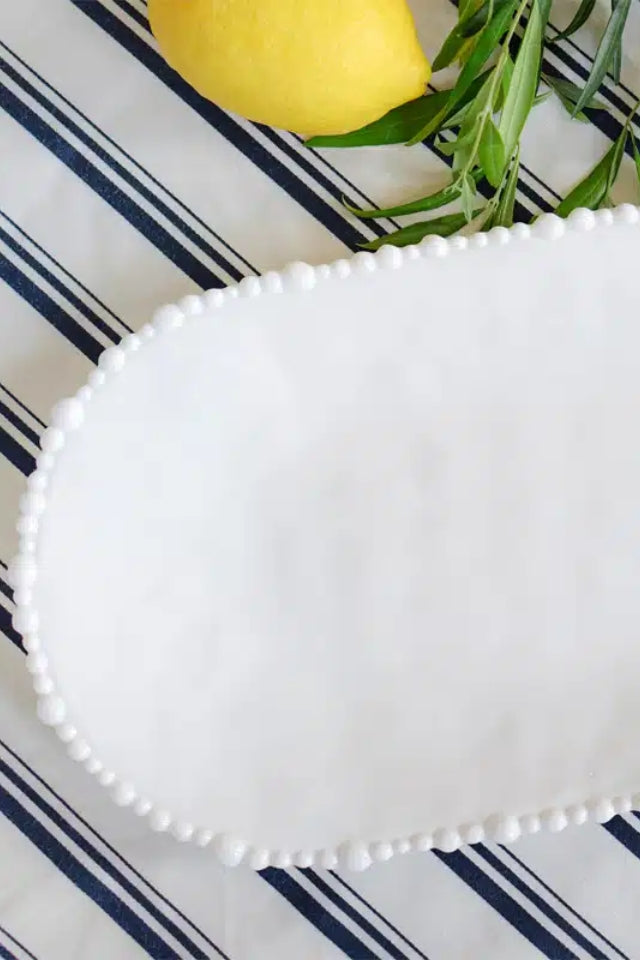 Pearl Melamine Platter 53cm