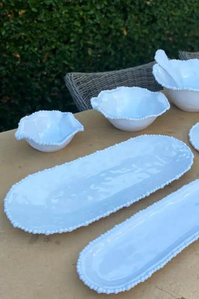 Pearl Melamine Platter 53cm