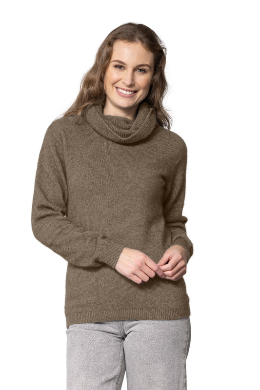 Womens Polo Neck Sweater