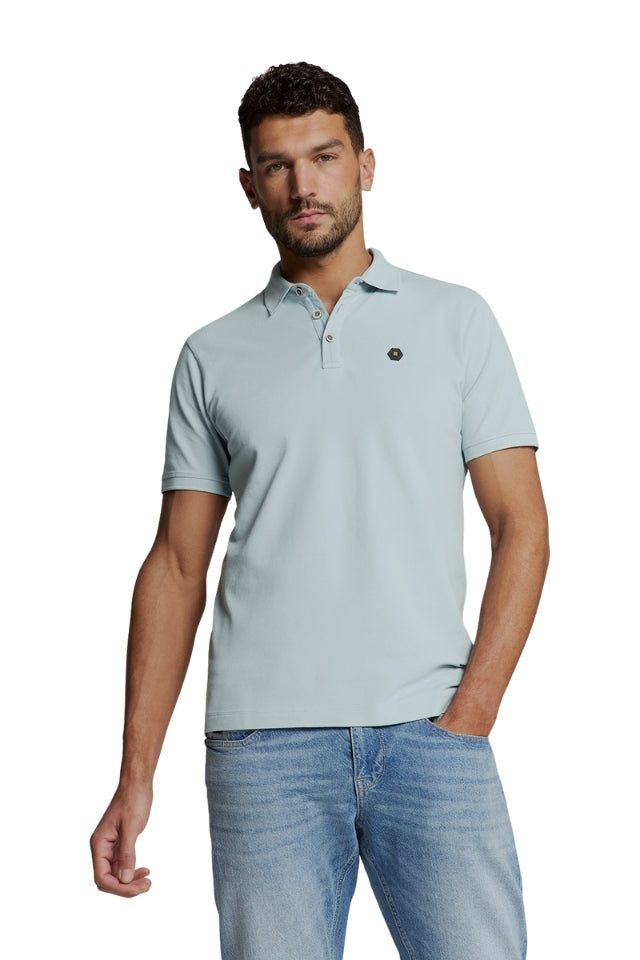 Polo Pique Garment Dyed - Ice