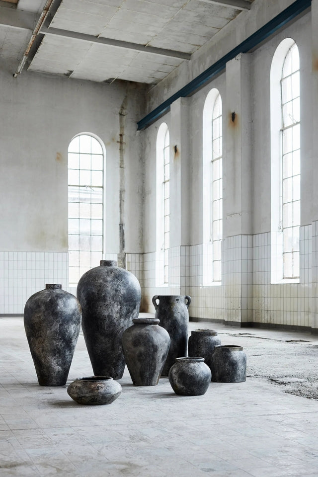 Pot Echo - Rust Grey