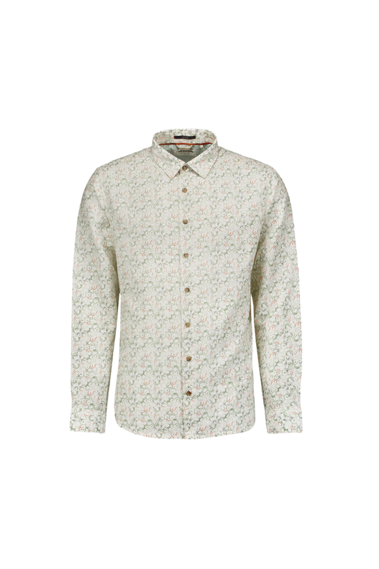 Printed Linen Shirt