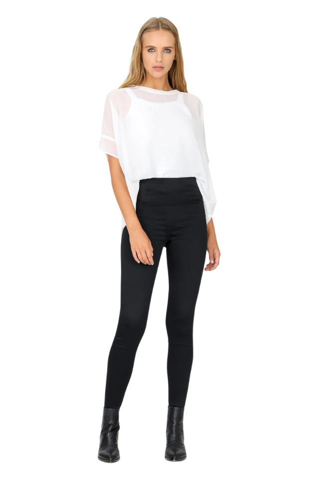 Pull On Satin Legging