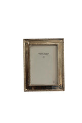 Q90227 French Country Beaded Nickel Frame 4x6