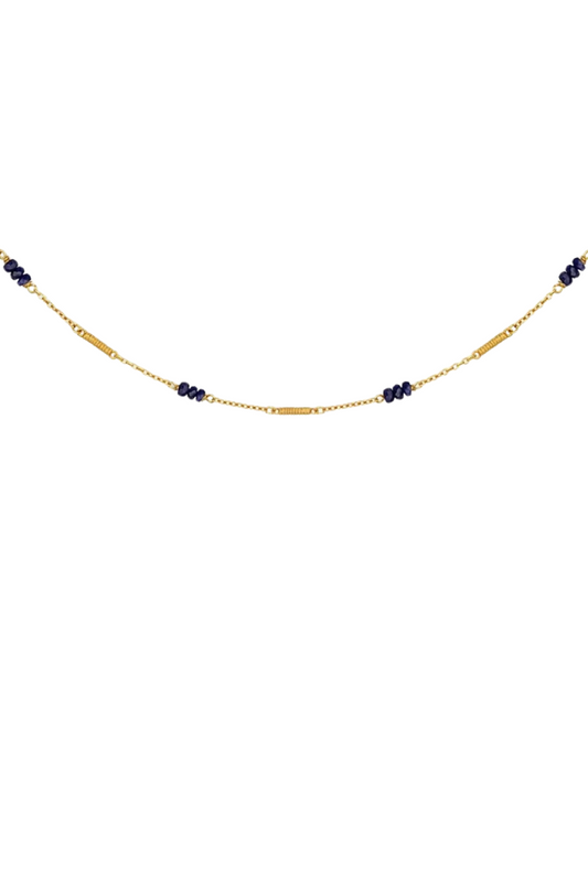 Quinn Necklace - Sapphire