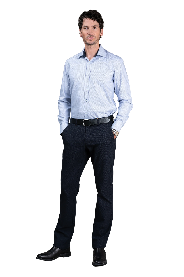 Tyler Birdseye Chinos - Navy