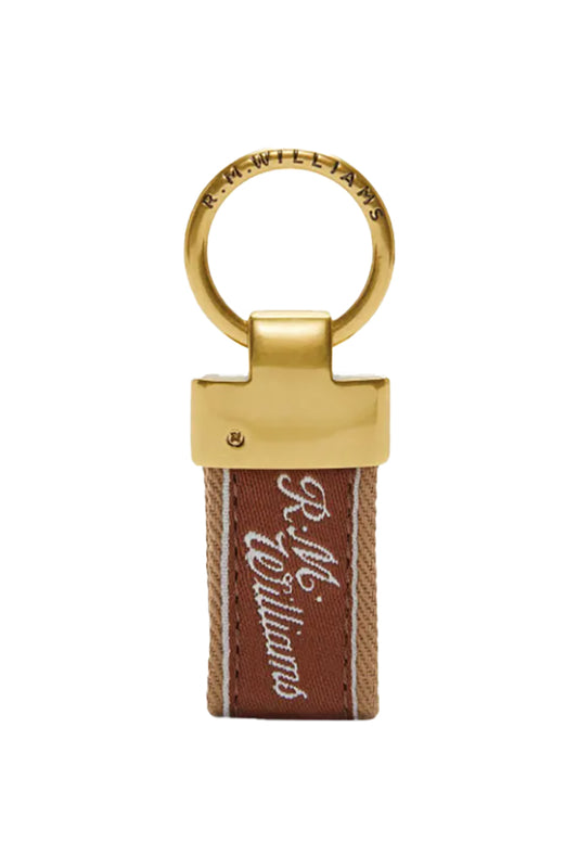 RM Williams CKX 6ACL020100 Clarendon Key Fob Chestnut