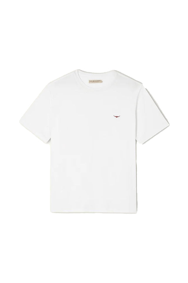 Parson T-shirt - White/Chestnut