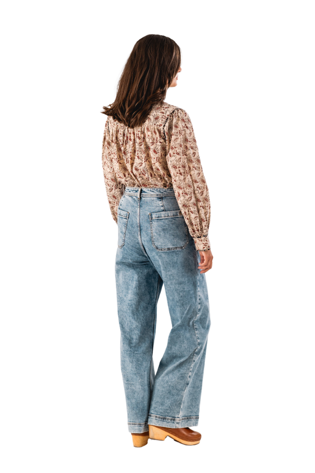 Rae Shirt LS - Flower Print