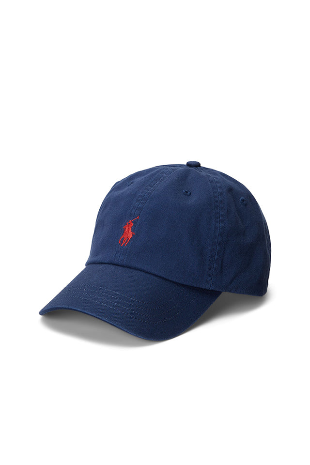 Chino Ball Cap Newport Navy/Red