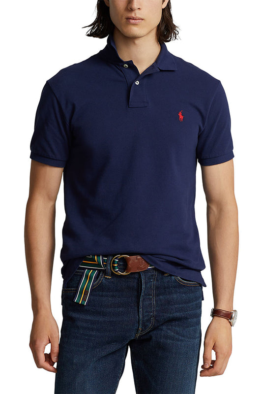 Classic Fit Mesh Polo Shirt