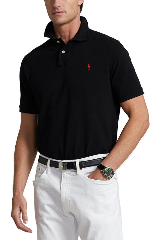 Classic Fit Mesh Polo Shirt