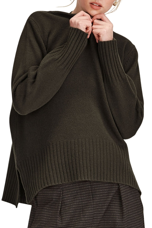 Rei Merino Sweater - Khaki