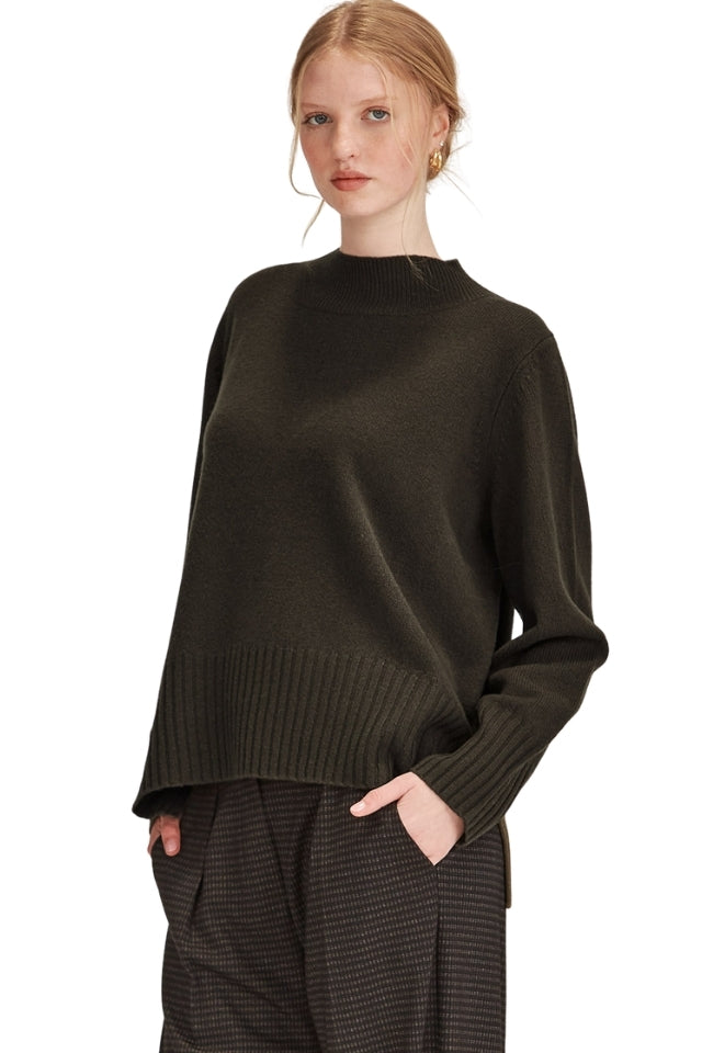 Rei Merino Sweater - Khaki