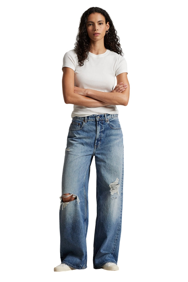 Relaxed Wide-Leg Jean