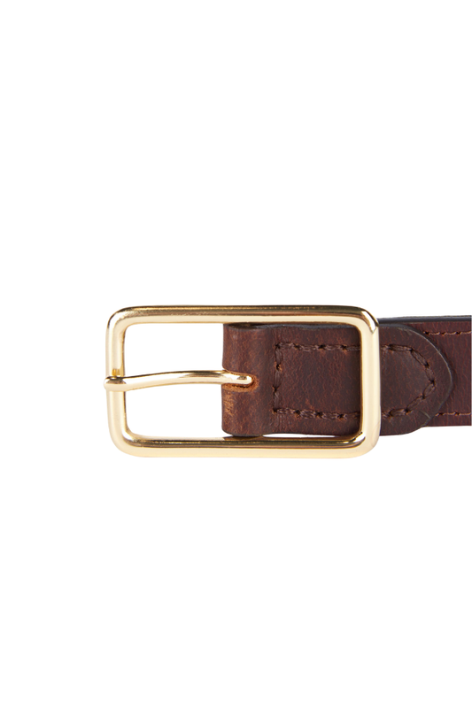 Reversible Tartan Belt - Classic Tartan/Brown