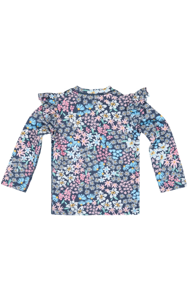 Ripple Swim Onesie - Wattle Dusk