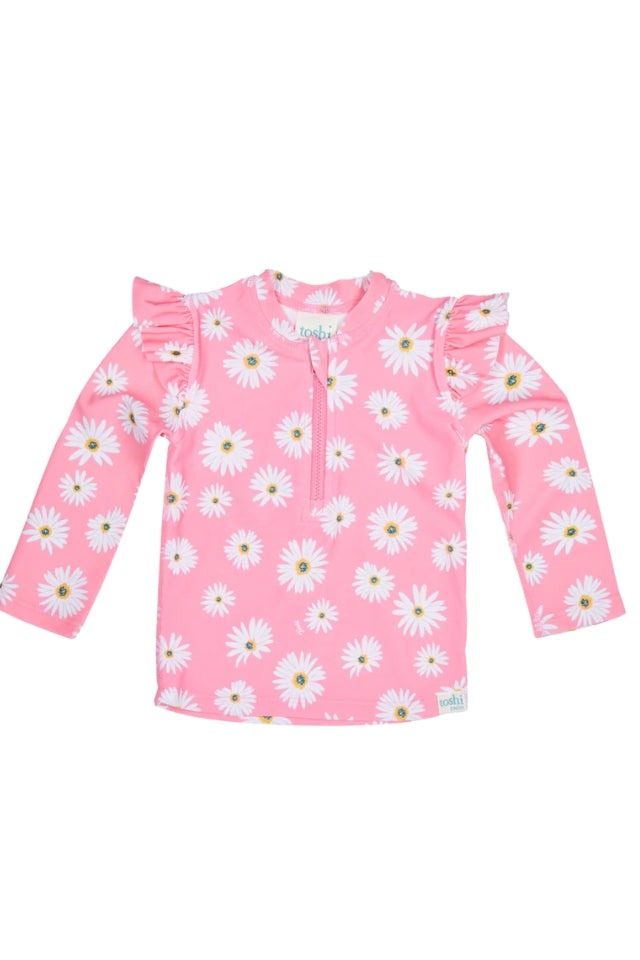 Ripple Swim Onesie - Daisy Watermelon