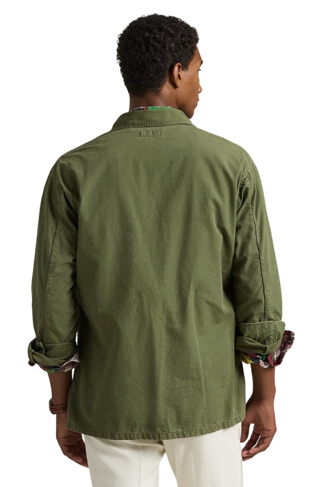 Ripstop Utility Overshirt - Green