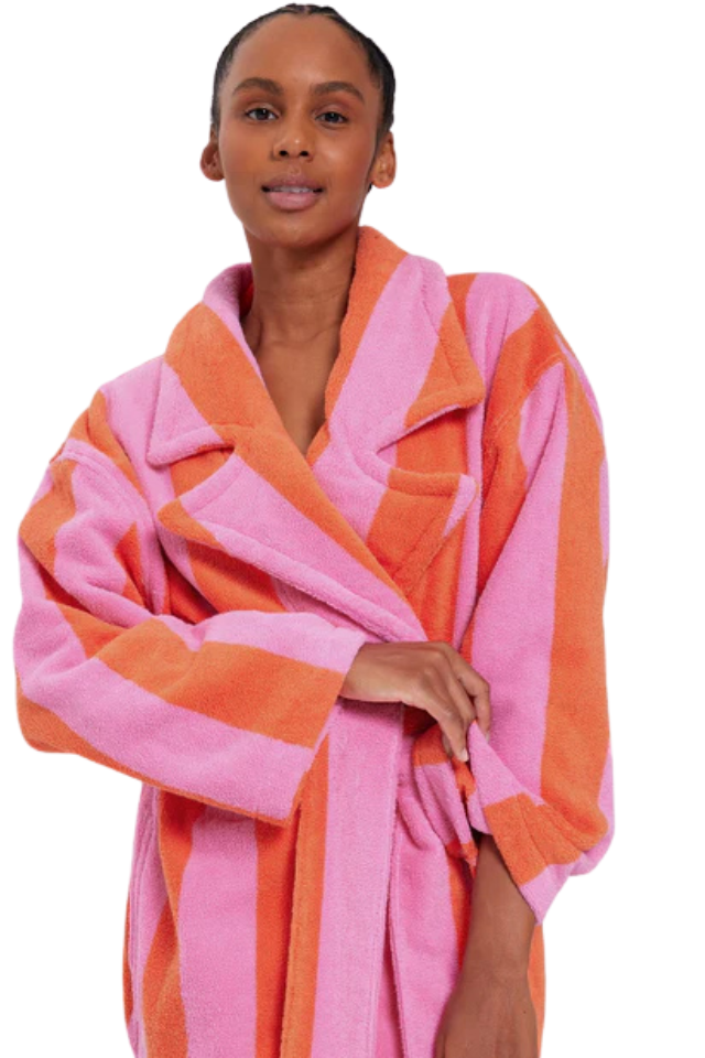 Robe - Sherbet Stripes
