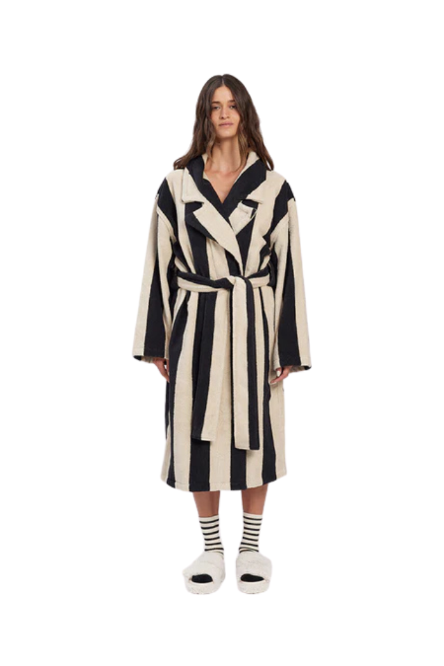 Robe - Vanilla Bean Stripes