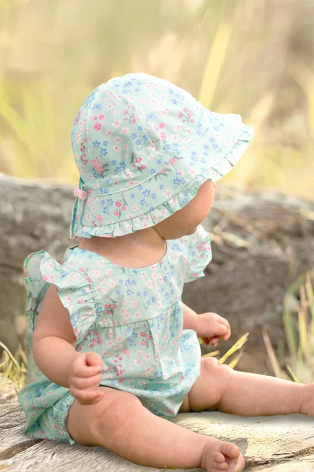 Matilda Romper - Acacia Mint
