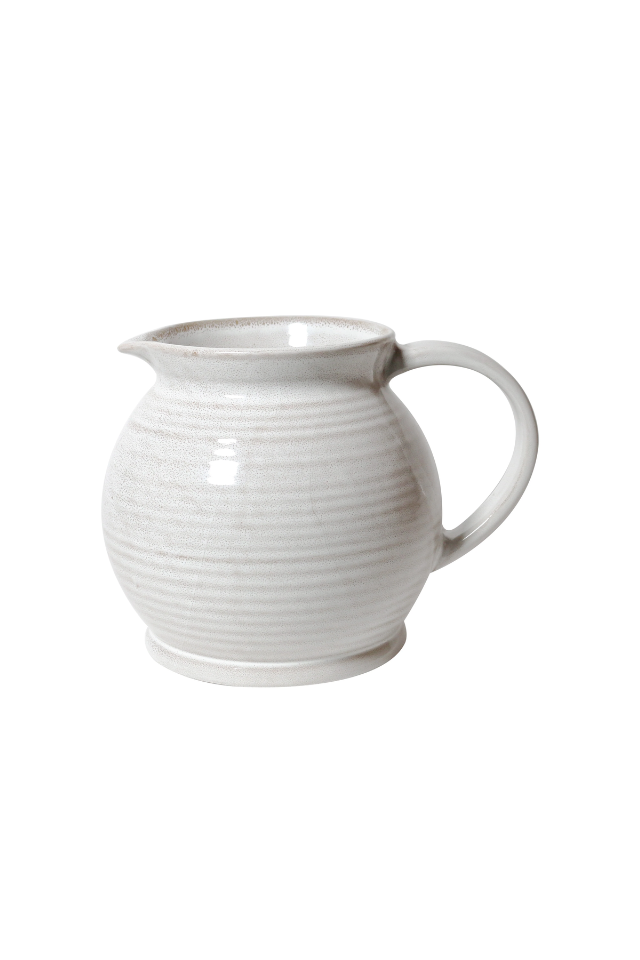 Round Jug - Snow Heirloom