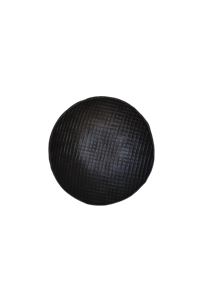 Round Plate - Black