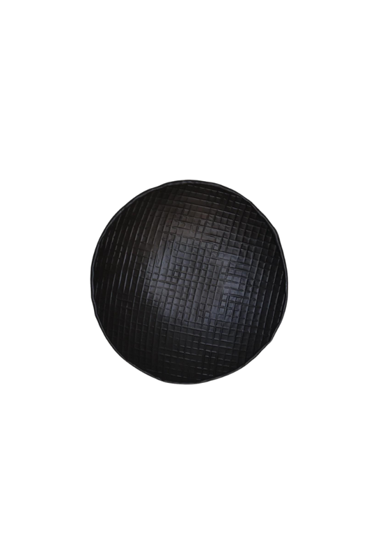 Round Plate - Black