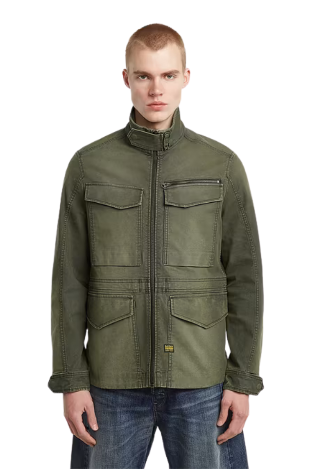 Rovic Slim Field Jacket - Vintage Dust Asfalt