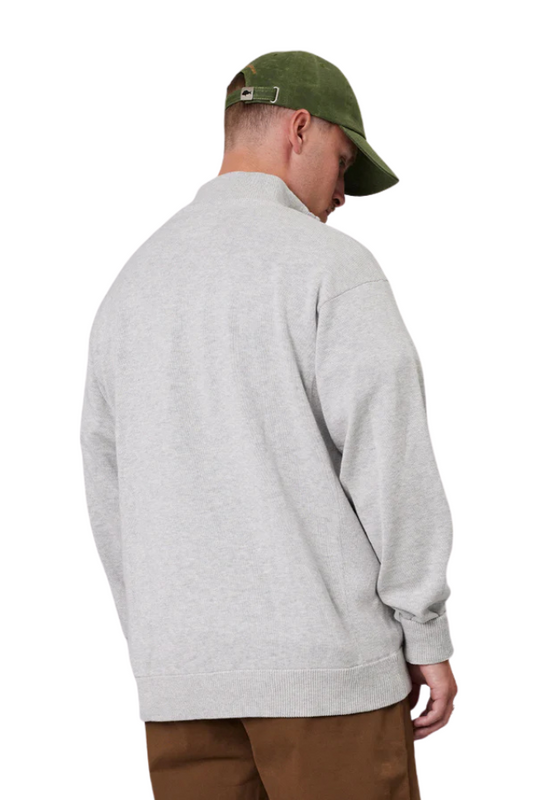 Stamp Keyport 1/4 Zip - Grey Marle