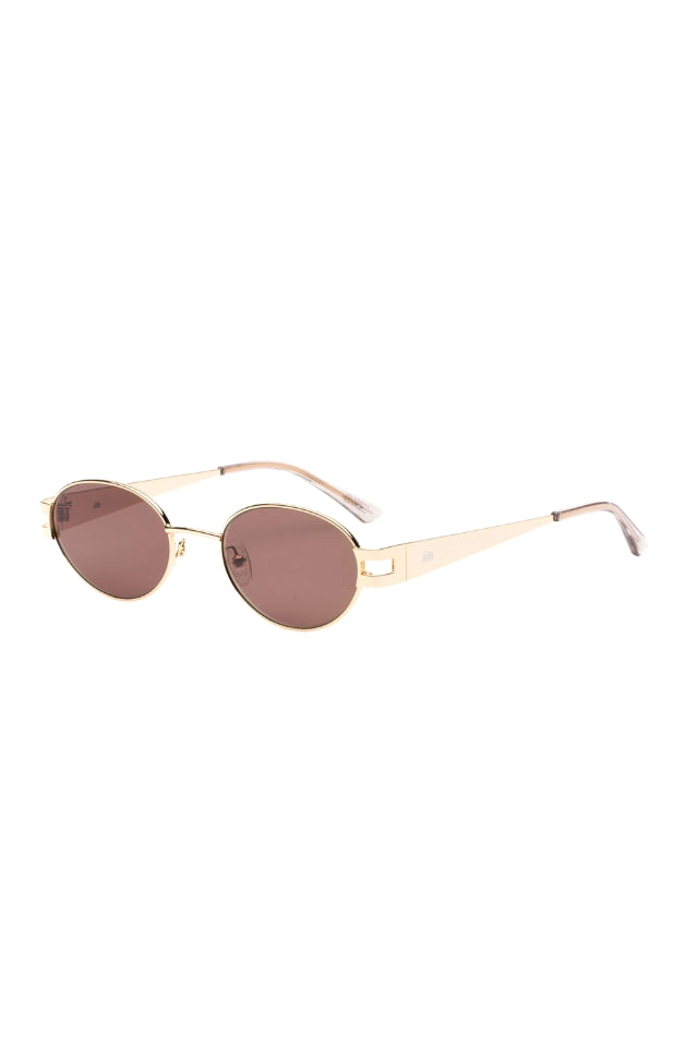 Stevie: Yellow Gold/Chintz/Coffee