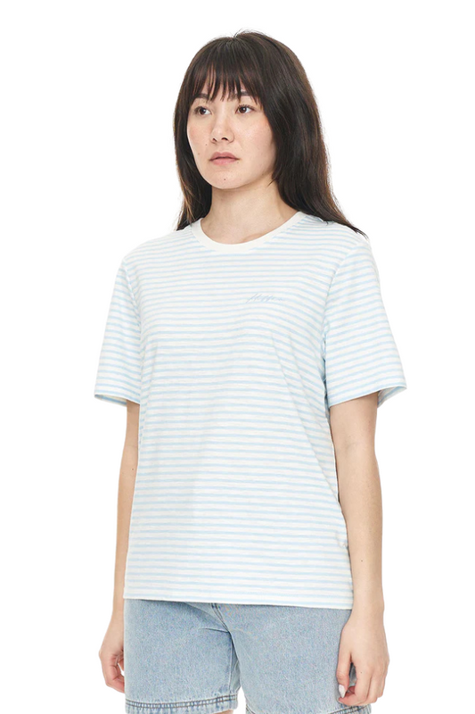 Stripe Classic Tee Club Blue/Chalk