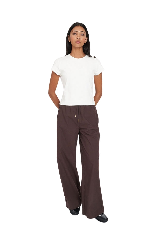 Sabine Lounge Pant - Chestnut