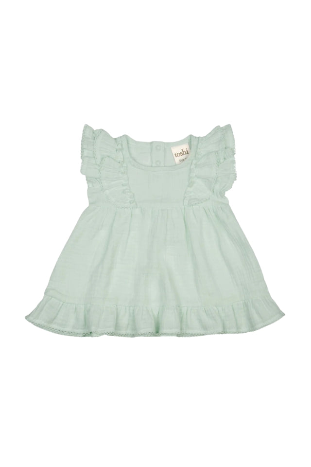 Baby Dress Sammy - Sage