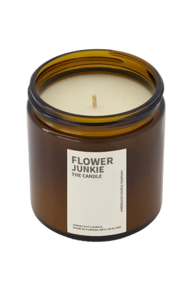 Flower Junkie - Large Candle