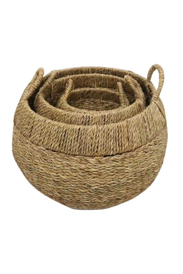 Seagrass Round Basket