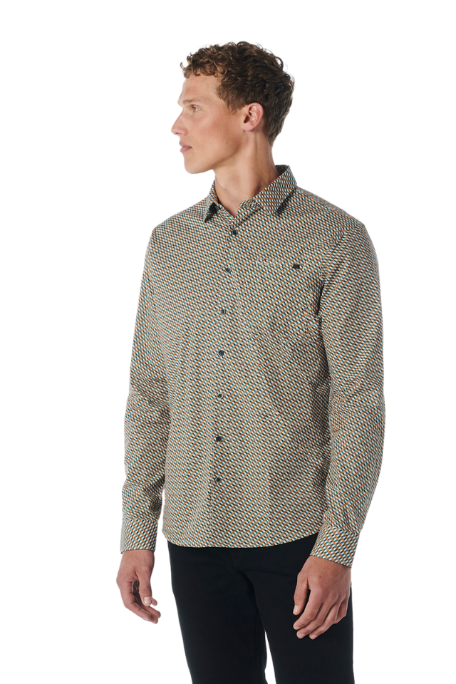 All Over Print Stretch Shirt