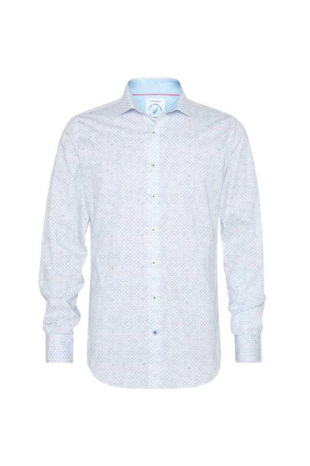 Circles Shirt - Light Blue