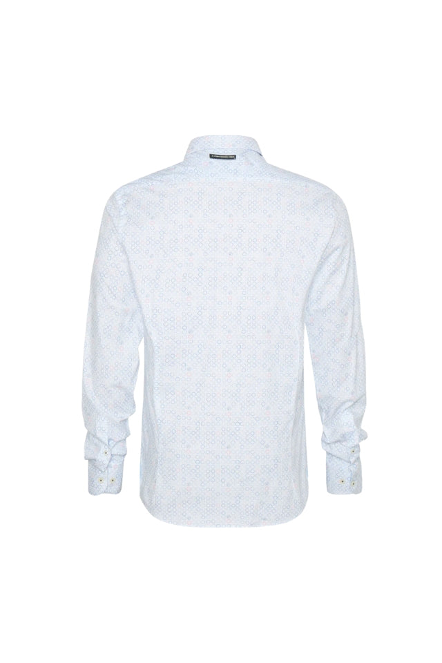 Circles Shirt - Light Blue