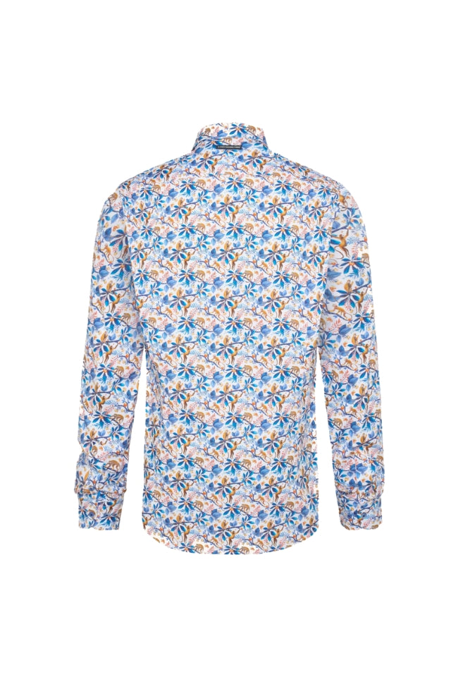 Monkey Shirt - Cobalt